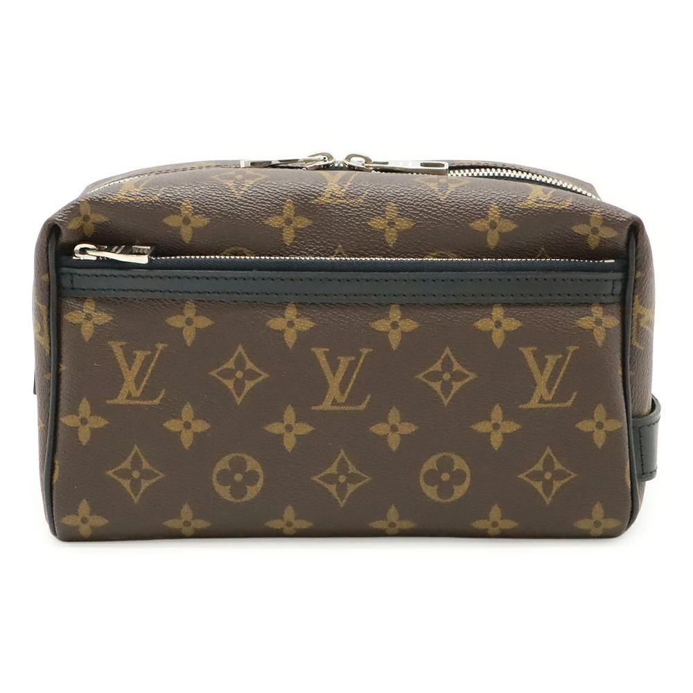 LOUIS VUITTON Monogram Macassar Brown Trouse Toilette Shoulder Bag
